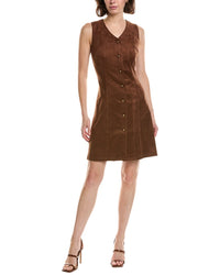 Pascale La Mode Pascale La Mode Sleeveless Mini Shirtdress