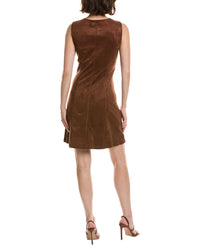 Pascale La Mode Pascale La Mode Sleeveless Mini Shirtdress