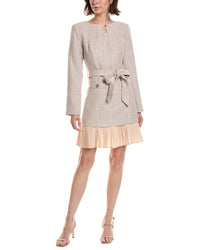 Pascale La Mode Pascale La Mode Long Sleeve Mini A-Line Dress