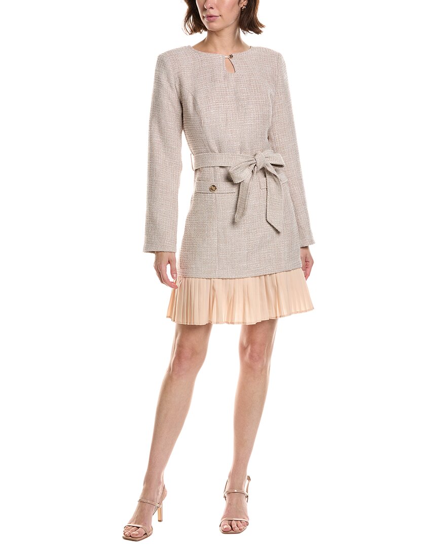 Pascale La Mode Pascale La Mode Long Sleeve Mini A-Line Dress