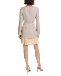 Pascale La Mode Pascale La Mode Long Sleeve Mini A-Line Dress