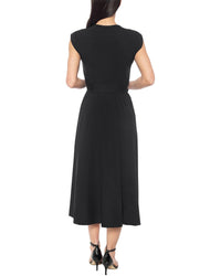 Tash + Sophie Poplin Twofer Dress