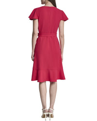 Dkny Faux Wrap Dress