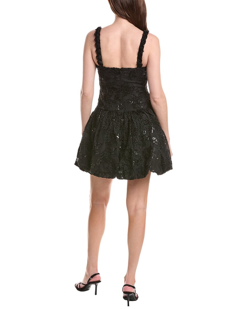Adrianna Papell Soutache Flounce Short Dress