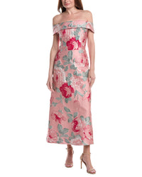 Adrianna Papell Summer Jacquard Gown