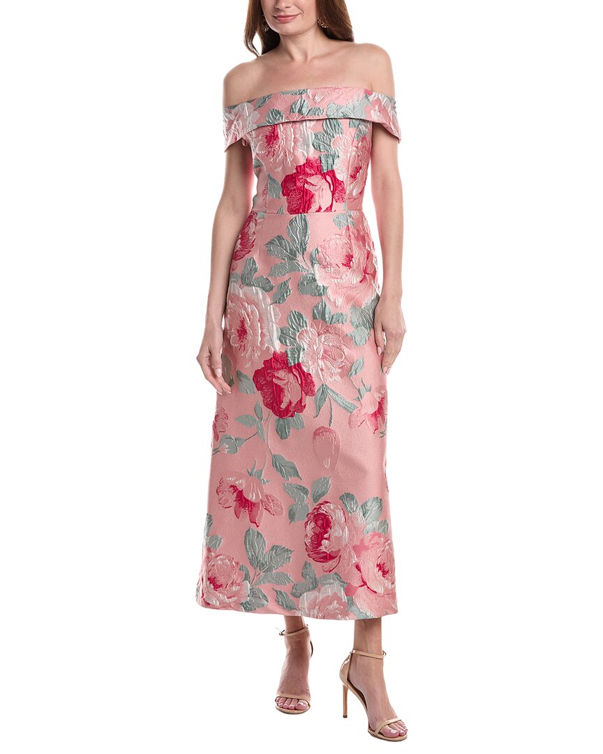 Adrianna Papell Summer Jacquard Gown