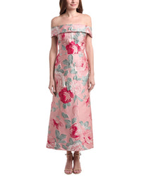 Adrianna Papell Summer Jacquard Gown