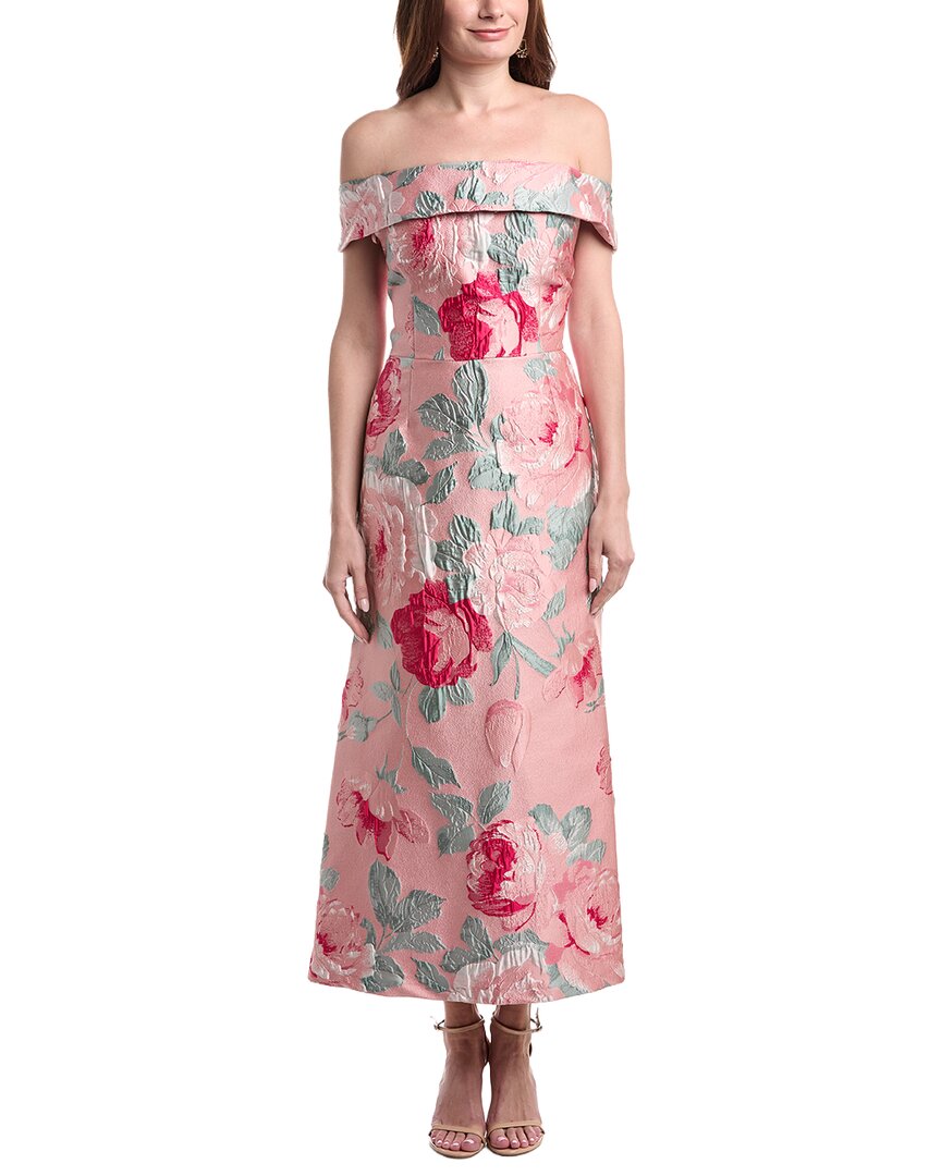Adrianna Papell Summer Jacquard Gown