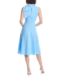 Eliza J Sleeveless Funnel Neck Mini Dress