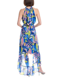 Eliza J Sleeveless Funnel Neck Maxi Dress