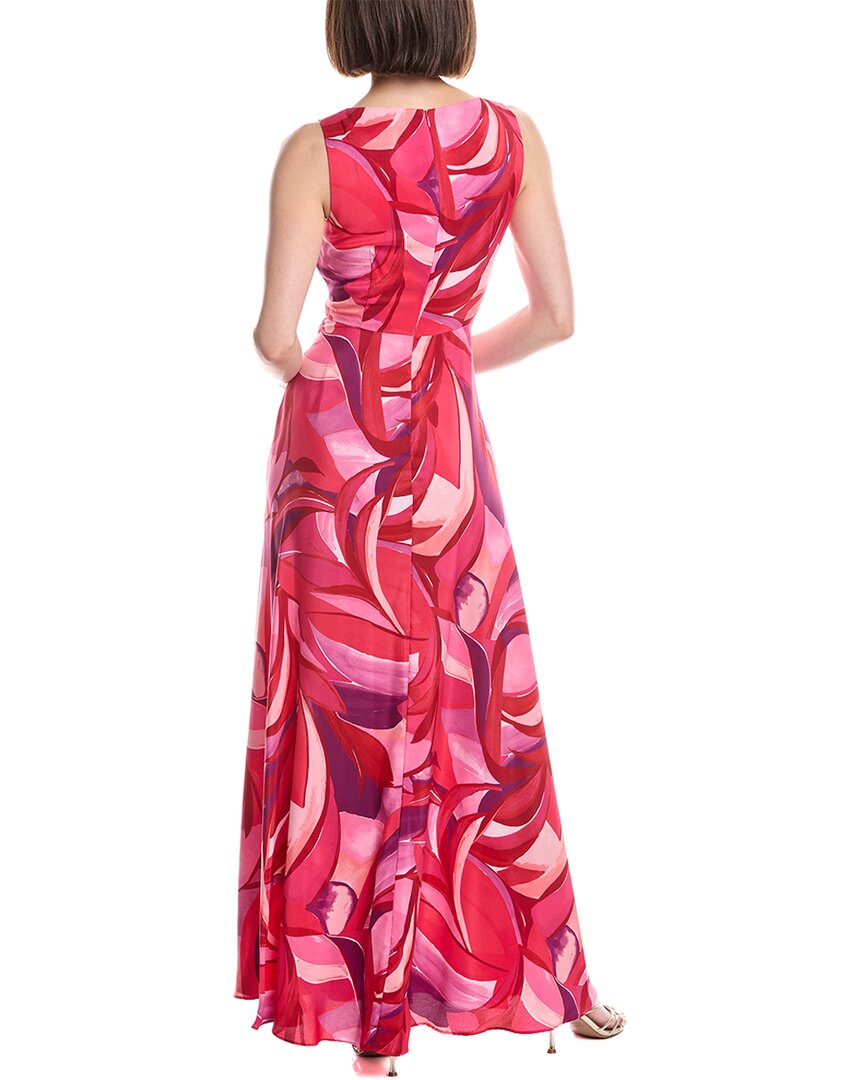 Eliza J Sleeveless Printed Maxi Dress