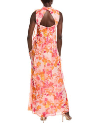 Eliza J Sleeveless Printed Maxi Dress
