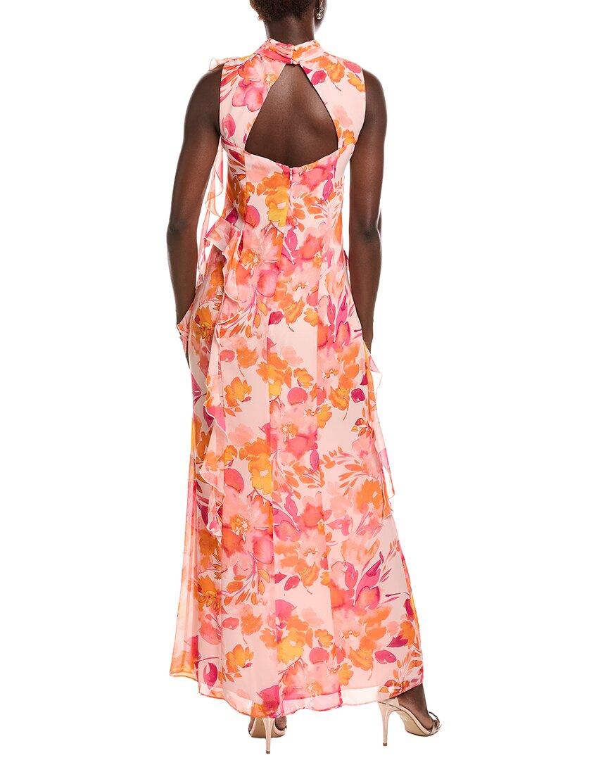 Eliza J Sleeveless Printed Maxi Dress – Bluefly