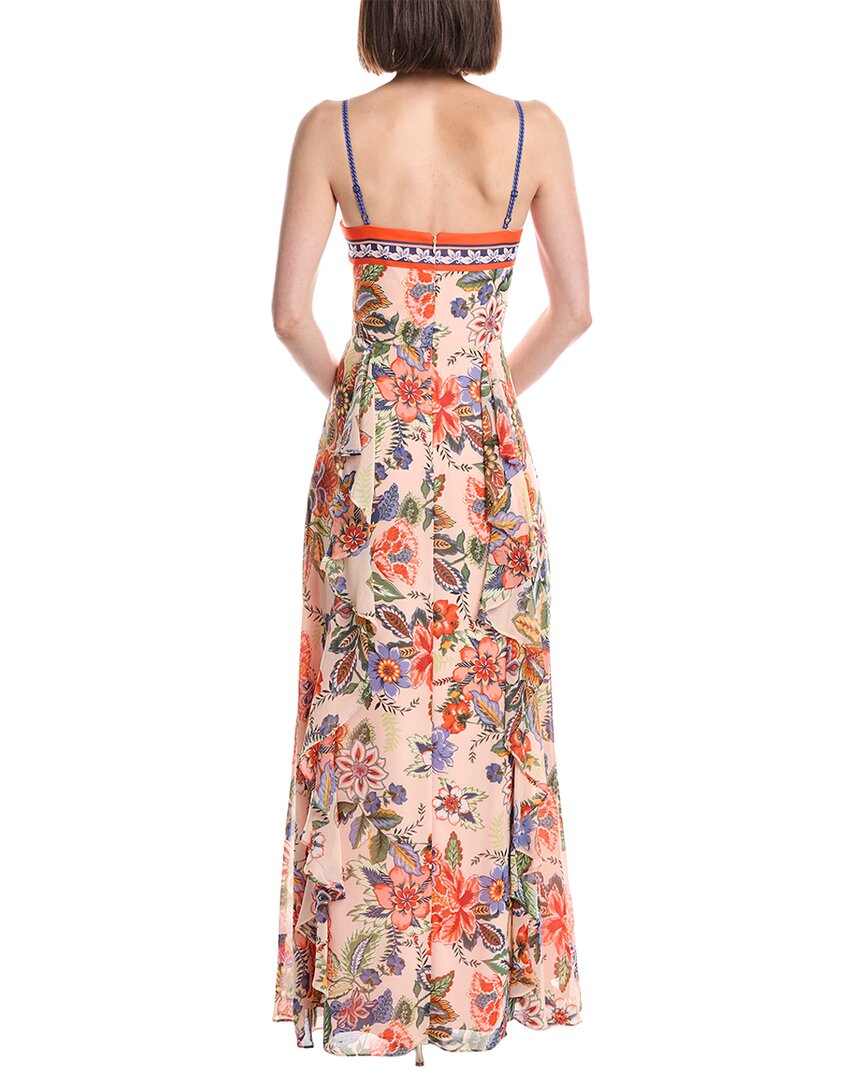 Eliza J Sleeveless Printed Midi Dress