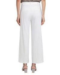 Nydj Morgan White Linen-Blend Trouser Jean