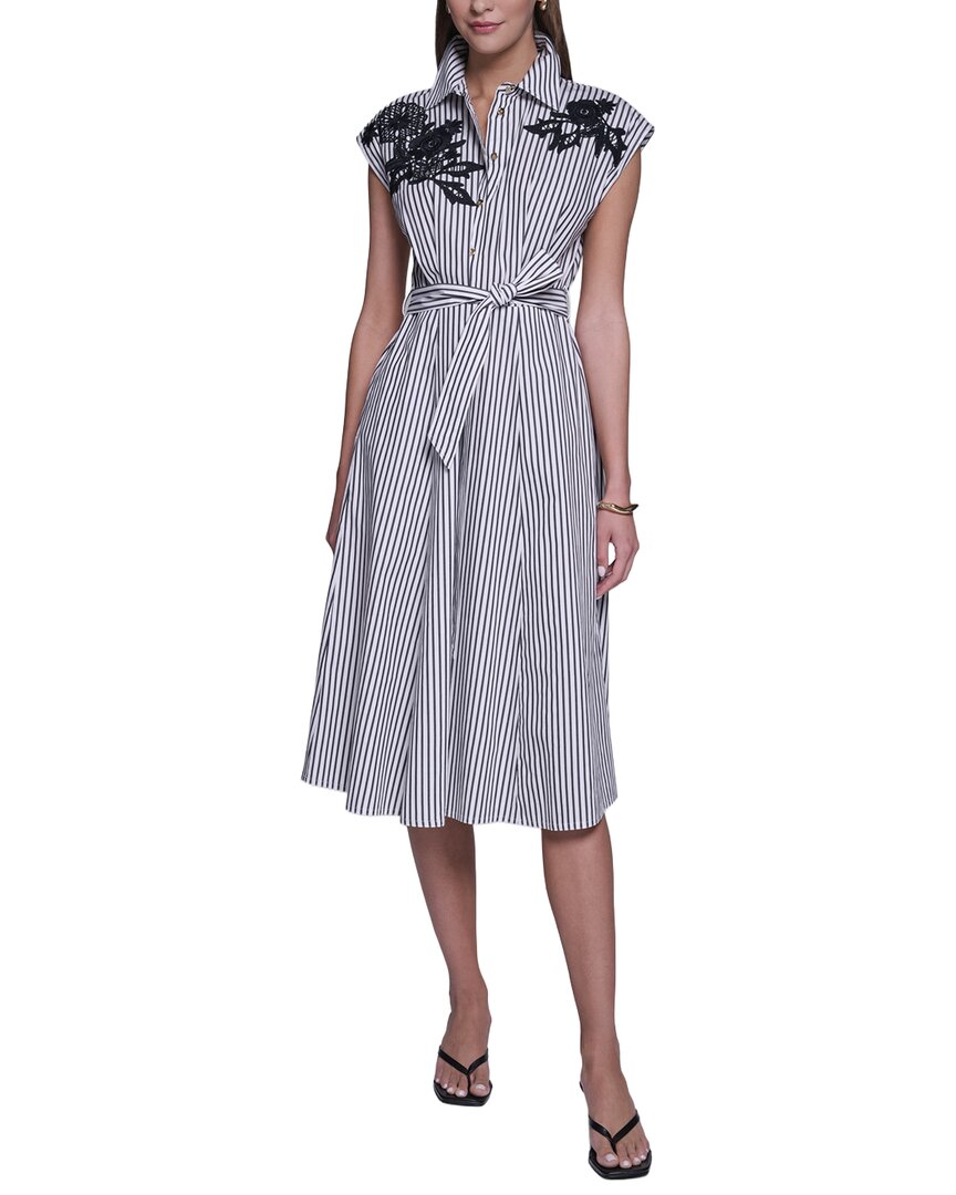 Halston Sleeveless Shirt Dress