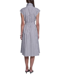 Halston Sleeveless Shirt Dress