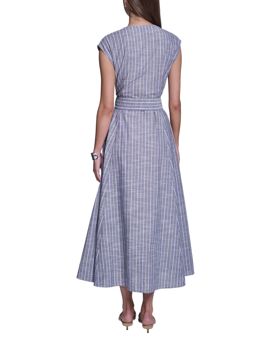 Halston Sleeveless Midi Dress