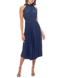 Marina Marina Pleated Midi Dress