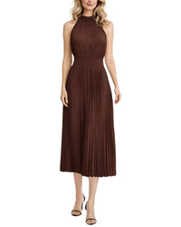 Marina Marina Pleated Midi Dress