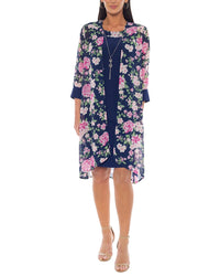 Marina Marina Printed Mini Dress
