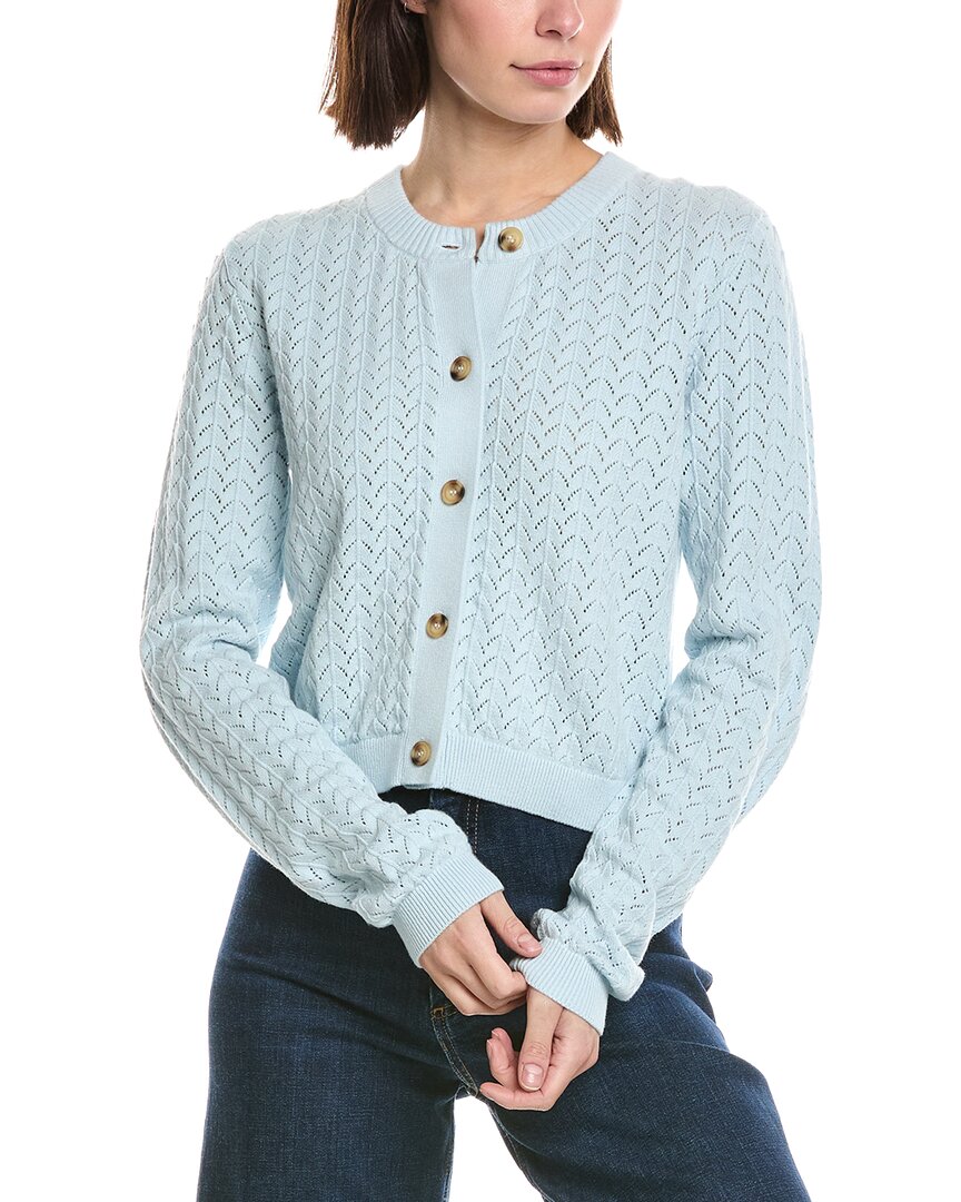 Atm Anthony Thomas Melillo Cashmere-Blend Cropped Cardigan