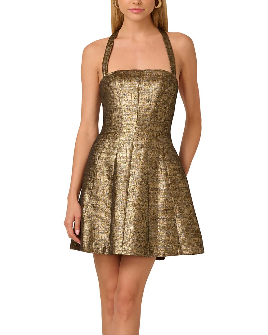 Adrianna Eve Emblished Mini Dress