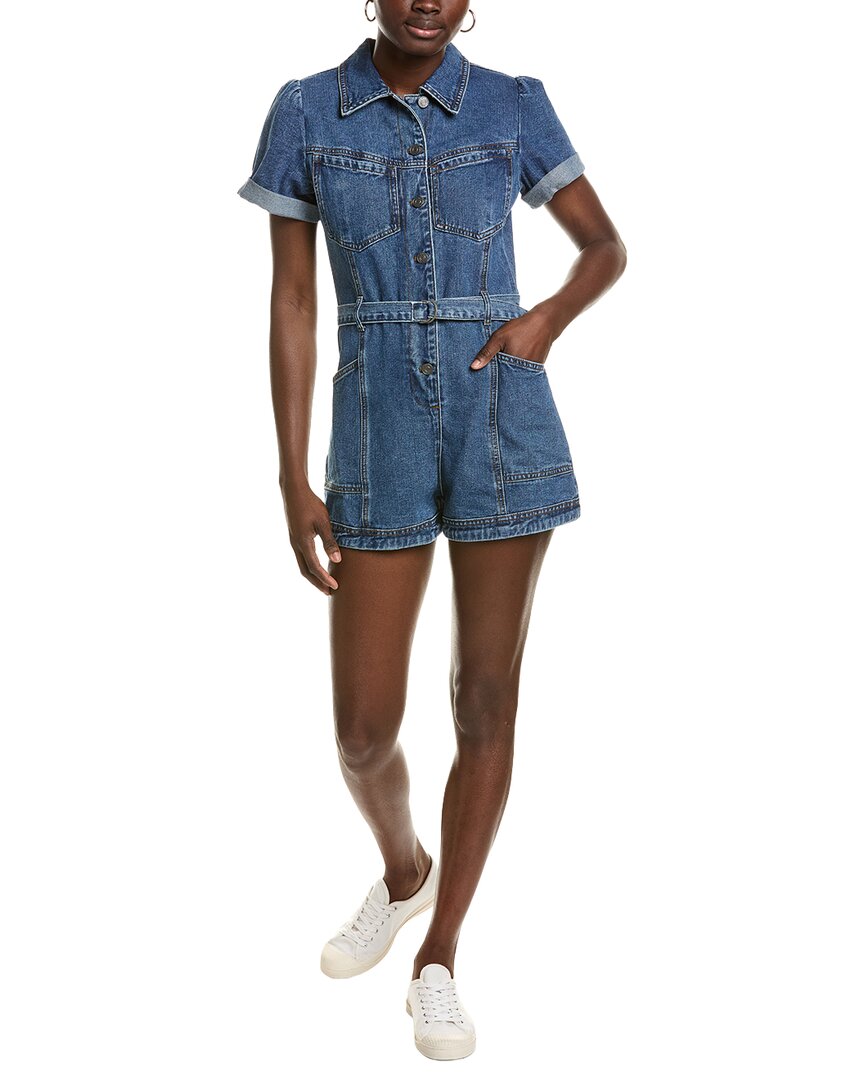 Saltwater Luxe Saltwater Luxe Denim Romper