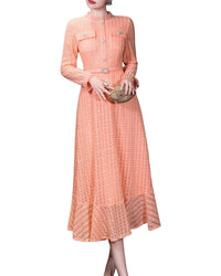 BURRYCO Burryco Long Sleeve Midi Dress