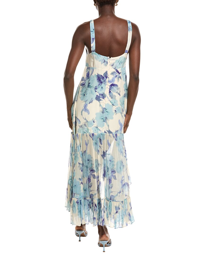 Azeeza Bellevue Silk Midi Dress