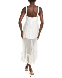 Azeeza Bellevue Silk Midi Dress