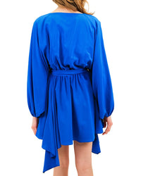 Azeeza Naila Silk Mini Dress