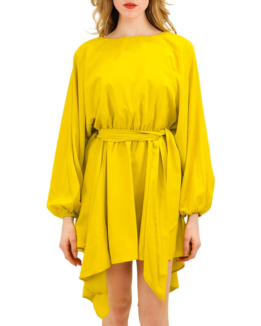AZEEZA Azeeza Naila Silk Mini Dress