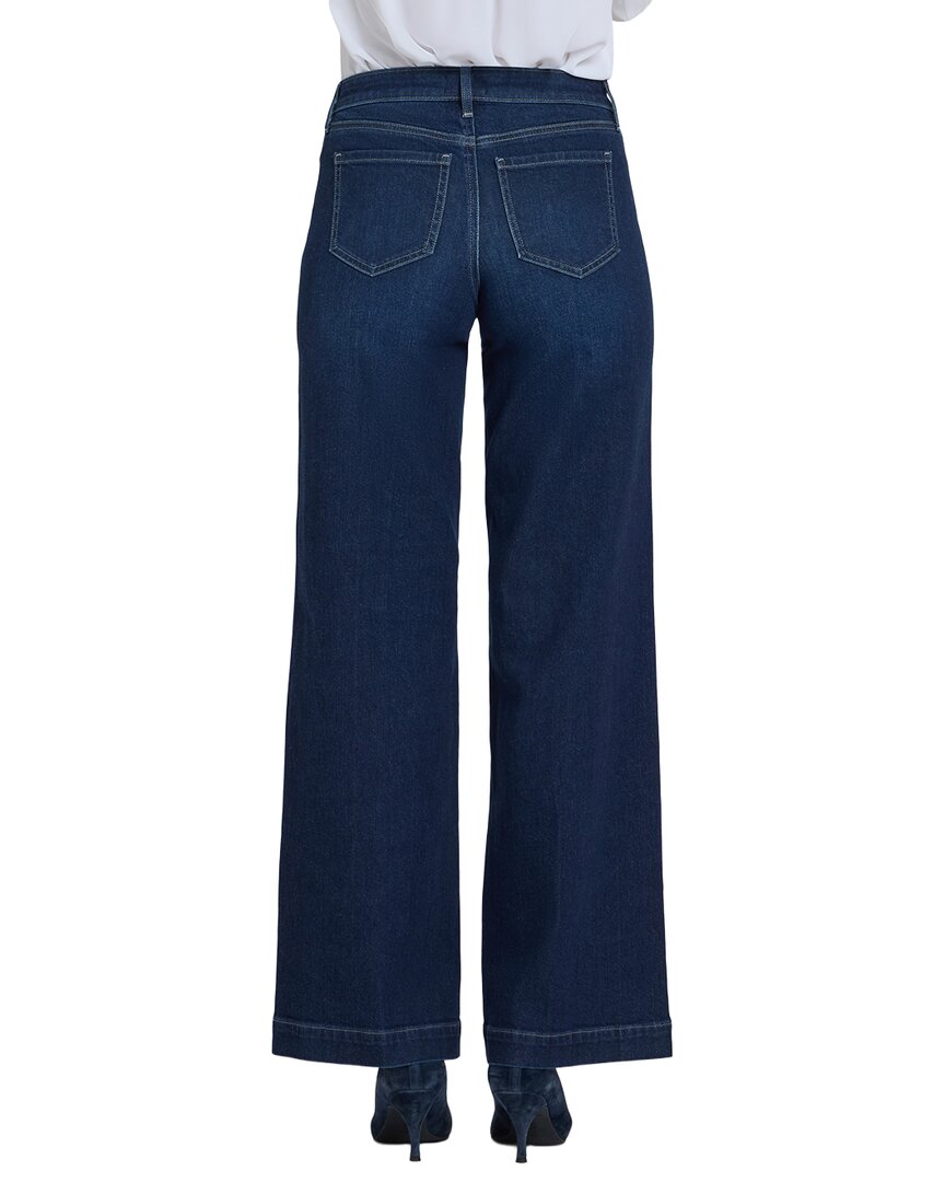Nydj Petite Teresa Midnight Breeze Wide Leg Jean