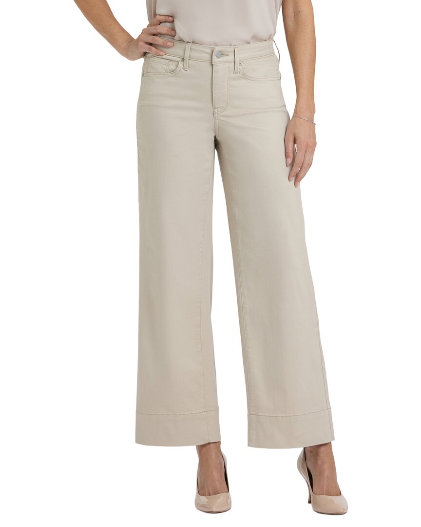 Nydj Petite Teresa Feather Wide Leg Jean