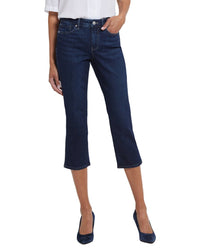 Nydj Petite Chloe Midnight Breeze Capri Jean