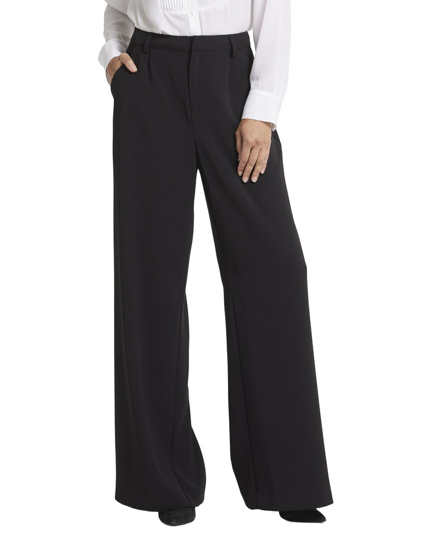 Nydj Trouser Black Wide Leg Jean
