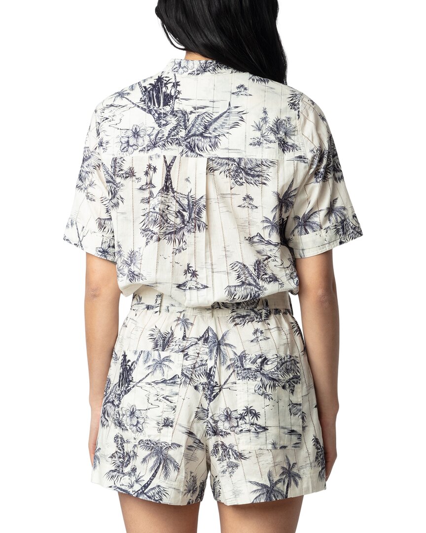 Zadig & Voltaire Cook Tropical Island Romper