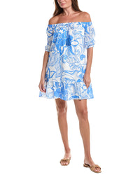 Tori Richard Tori Richard Dahlia Off Shoulder Dress