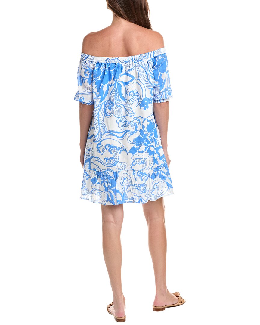 Tori Richard Tori Richard Dahlia Off Shoulder Dress