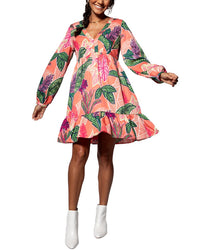 Tori Richard Hana Babydoll Dress