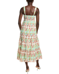 Garrie B Green Bird Strap Dress