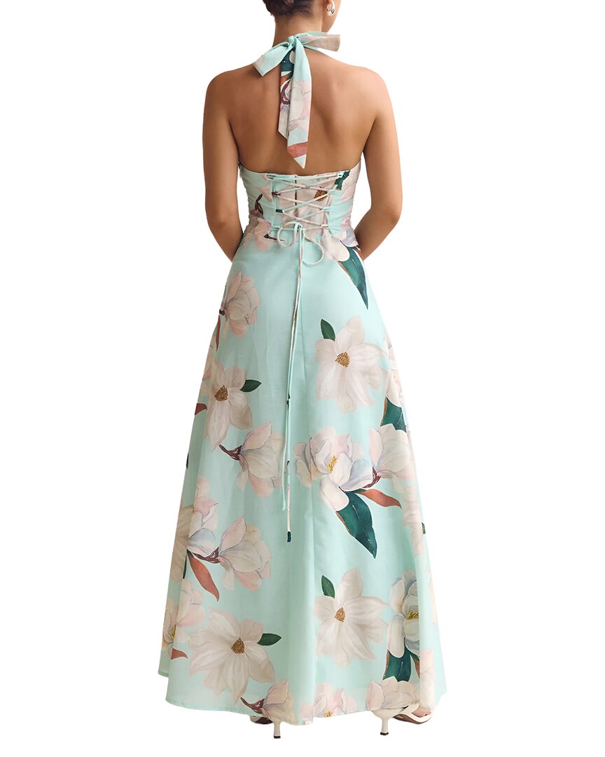 sachin and babi light blue dress Ladivine CC0238 Elegant Embellished Formal Gown Rose Gold / 12