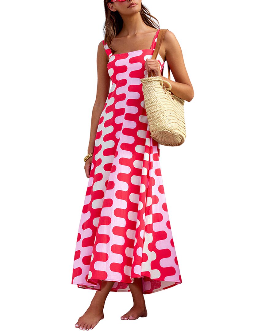 Leon Gori Printed Maxi Dress