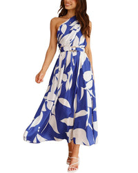 Oloey One-Shoulder Maxi Dress