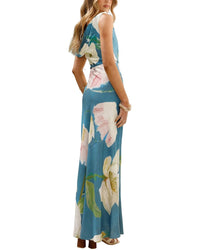 Oloey One-Shoulder Maxi Dress