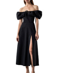 Nia Off-The-Shoulder Mini Dress
