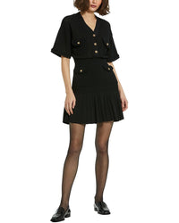Mac Duggal Button-Up Dress