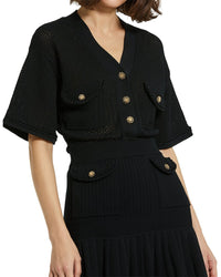 Mac Duggal Button-Up Dress