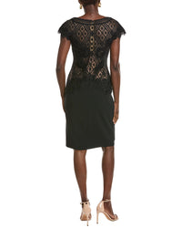 Tadashi Shoji Madigan Embroidered Bodice Cocktail Dress